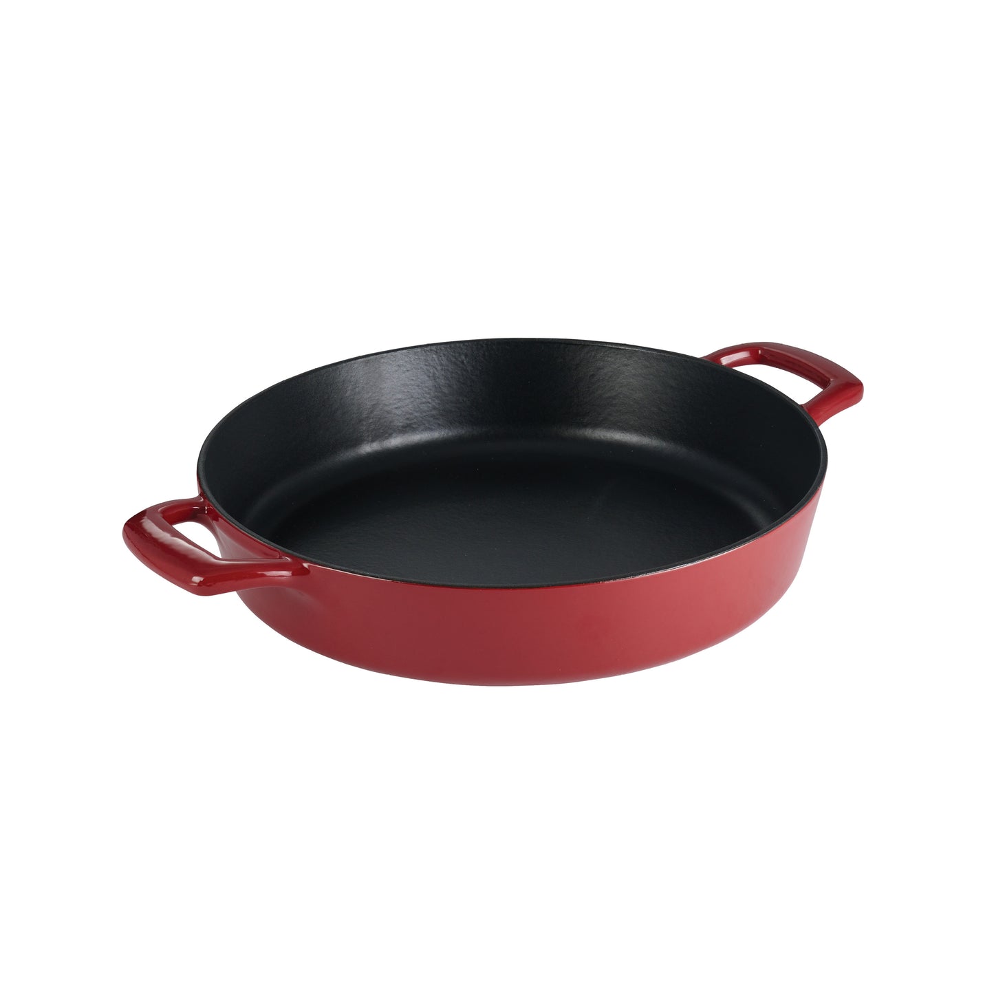 12.5 inch Enameled Cast Iron Skillet